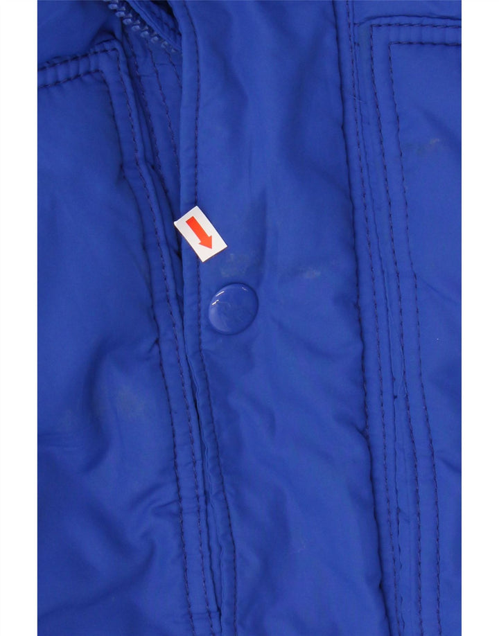 HOLLISTER Mens Padded Jacket UK 36 Small Blue Polyester Vintage Hollister and Second-Hand Hollister from Messina Hembry 