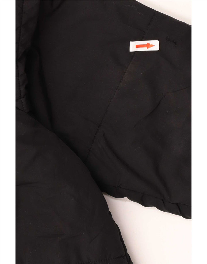 Marks & Spencer Womens Hooded Oversized Padded Jacket UK 14 Large Black