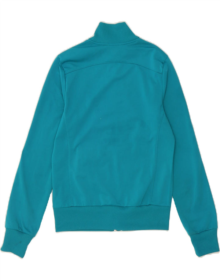 PUMA Womens Tracksuit Top Jacket UK 10 Small  Blue Colourblock Polyester Vintage Puma and Second-Hand Puma from Messina Hembry 
