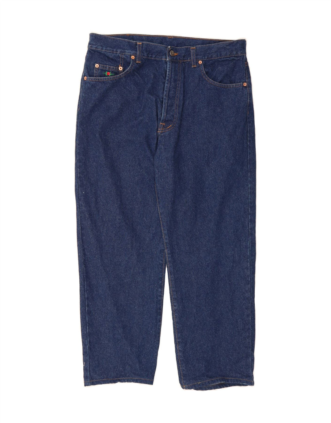 EL CHARRO Womens Straight Jeans W40 L28 Blue Cotton Vintage El Charro and Second-Hand El Charro from Messina Hembry 