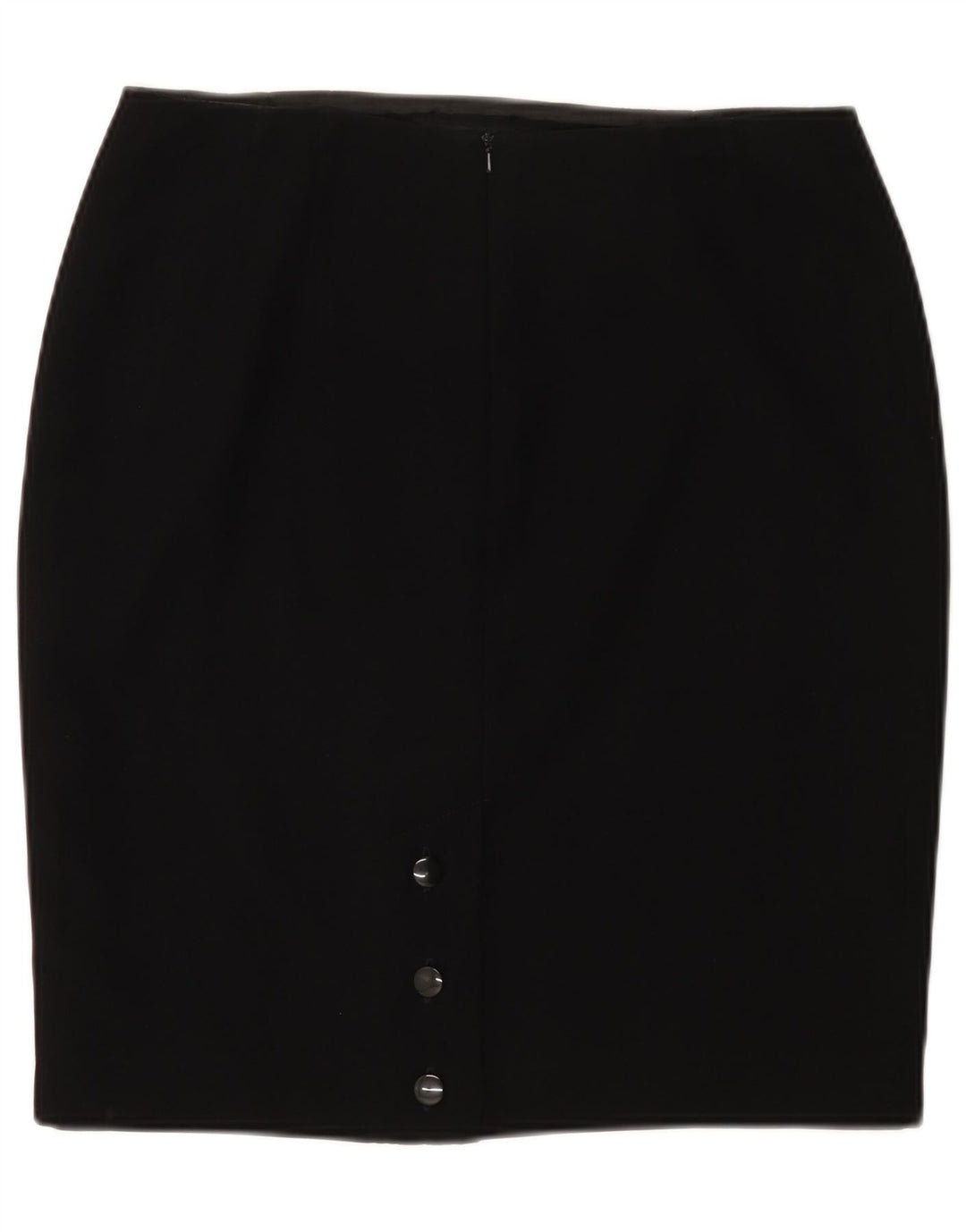 Minuet Womens Pencil Skirt UK 14 Large W32 Black Polyester