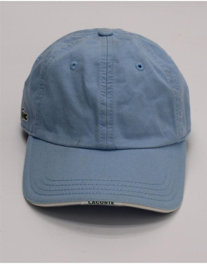 Lacoste Mens Baseball Cap One Size Blue Cotton