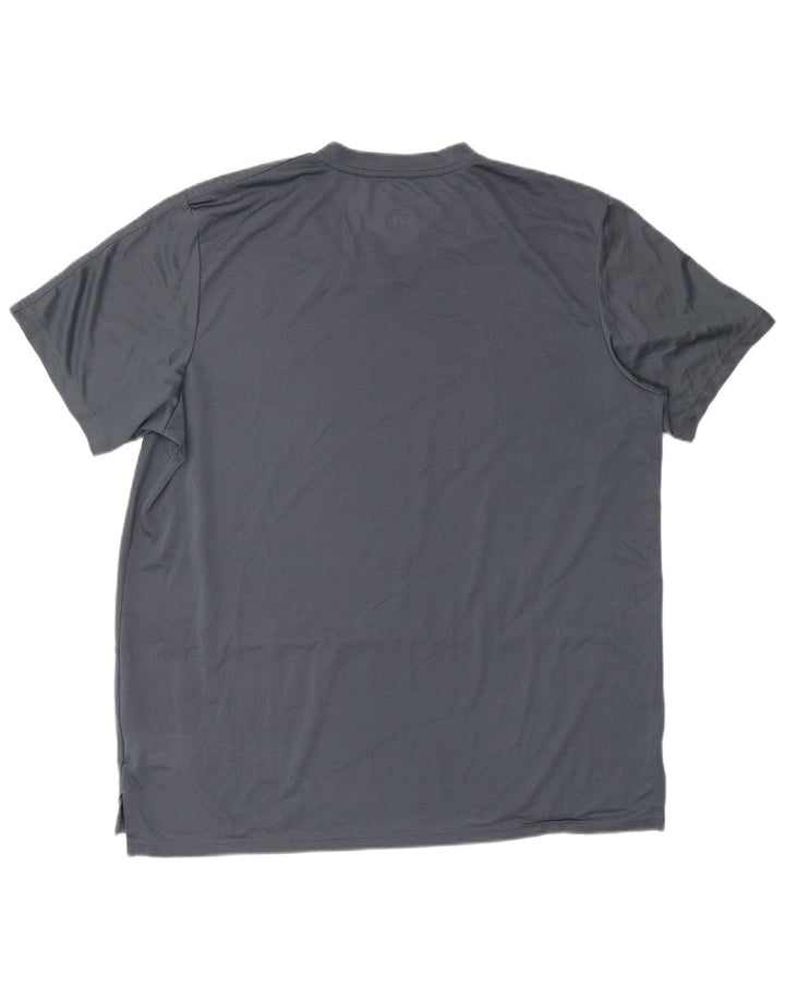Adidas Herre Climacool T-Shirt Top XL Grå Polyester