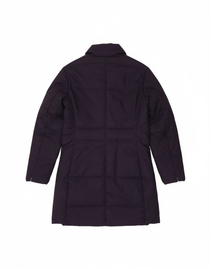 HUSKY Womens Padded Coat UK 12 Medium Navy Blue Vintage Husky and Second-Hand Husky from Messina Hembry 
