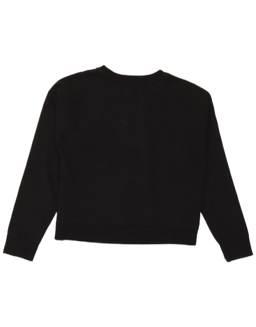 Converse Womens Graphic Oversized Sweatshirt Jumper UK 10 Small Black