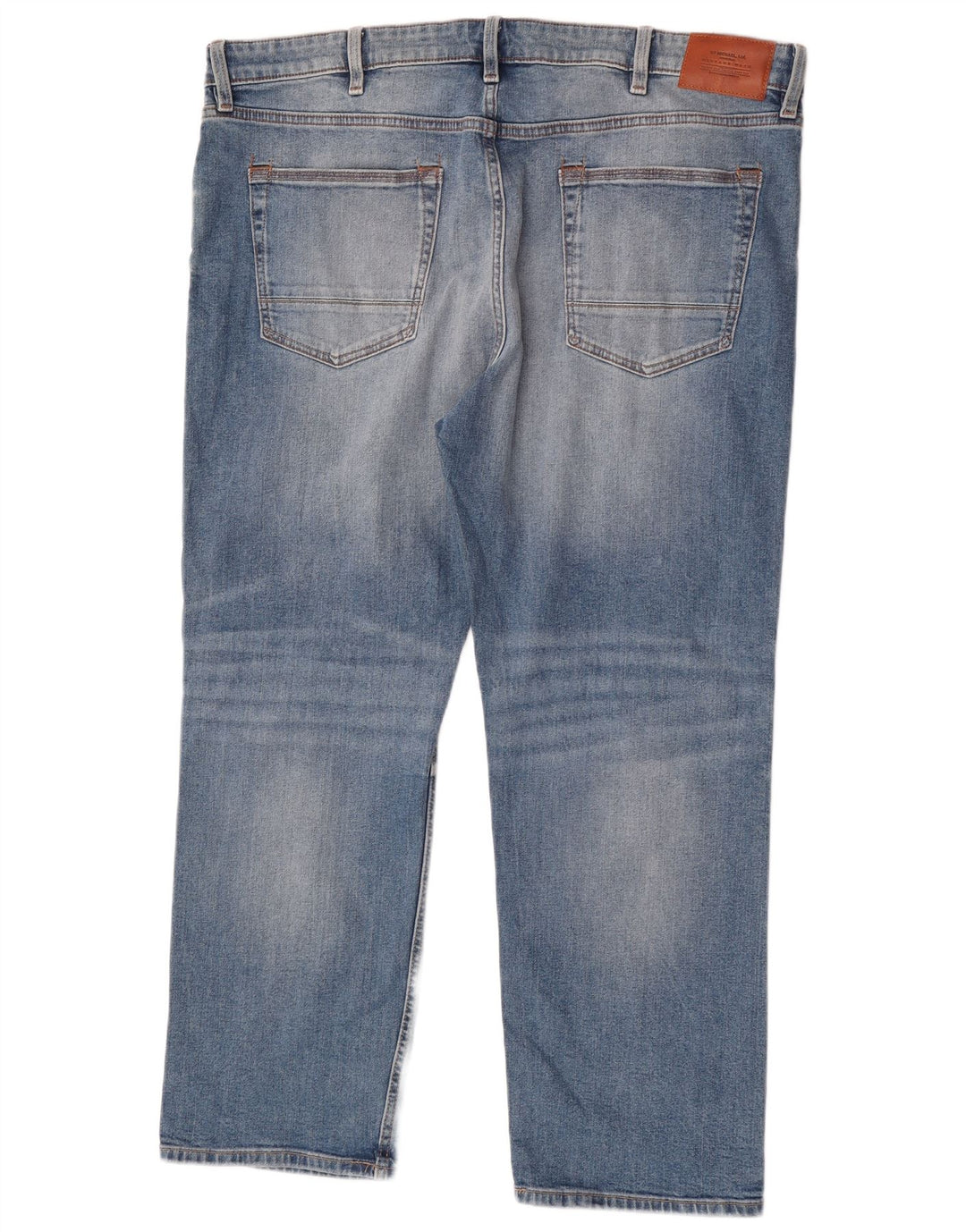 Marks & Spencer Mens Straight Jeans W40 L29 Blue Cotton