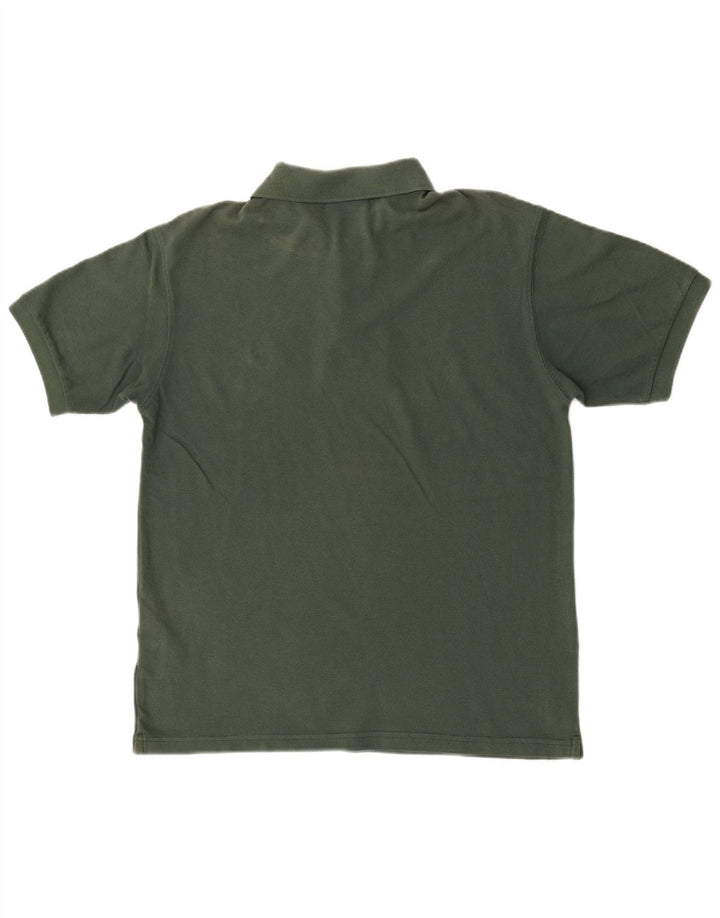 Marlboro Classics Herren-Poloshirt aus mittelgrüner Baumwolle