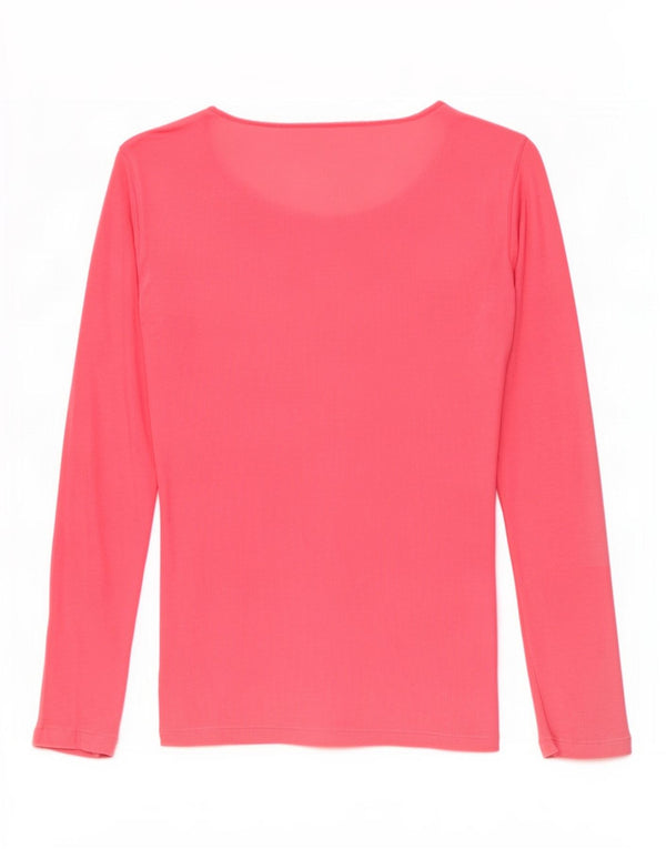 Gap Haut surdimensionné à manches longues pour femme UK 10 Petit coton rose