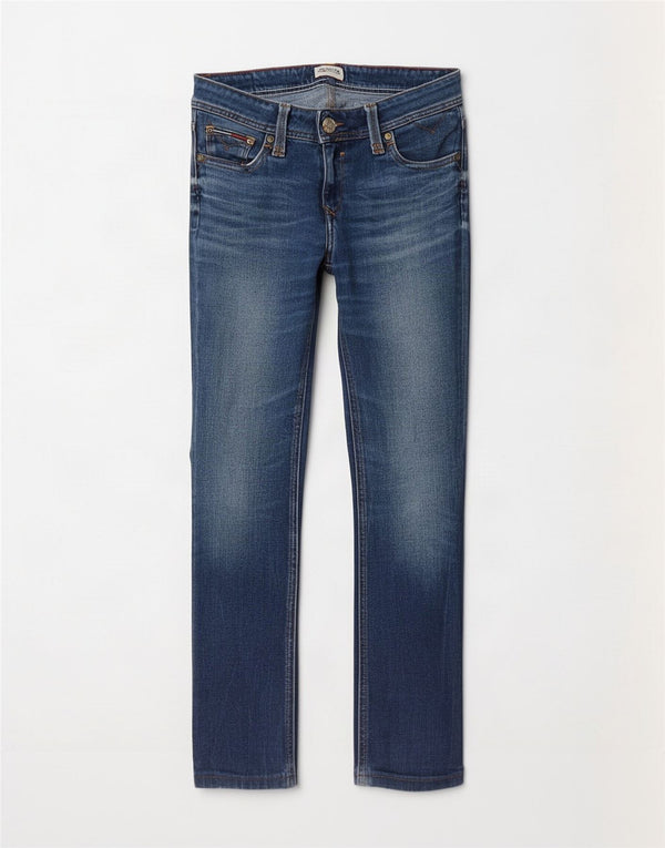 Tommy Hilfiger Womens Slim Jeans W28 L28 Blue Cotton
