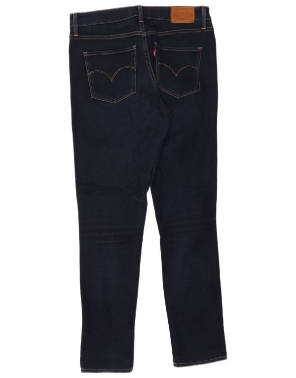 Levi's Donna 311 Shaping Skinny Jeans W28 L27 Blu Navy Cotone