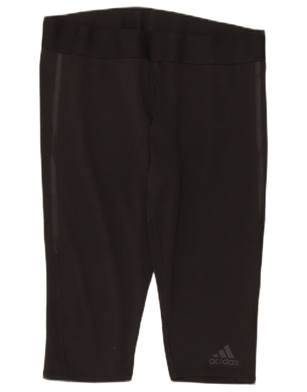 Adidas női Aeroready Capri leggings UK 20/22 XL fekete