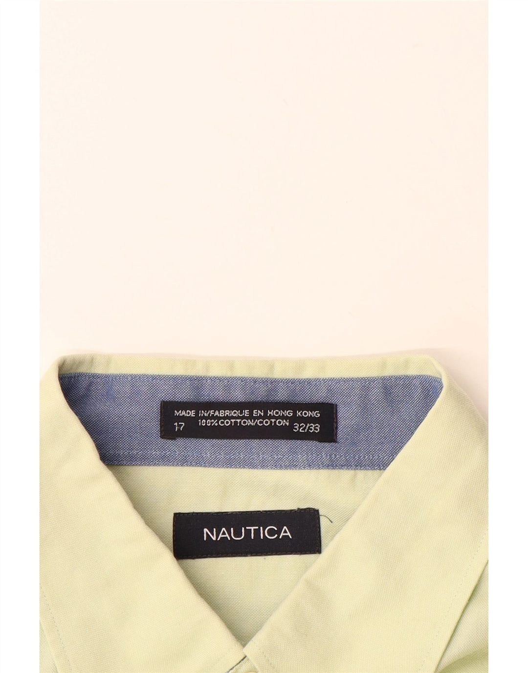 GANT Mens Shirt Size 17 XL Yellow Cotton