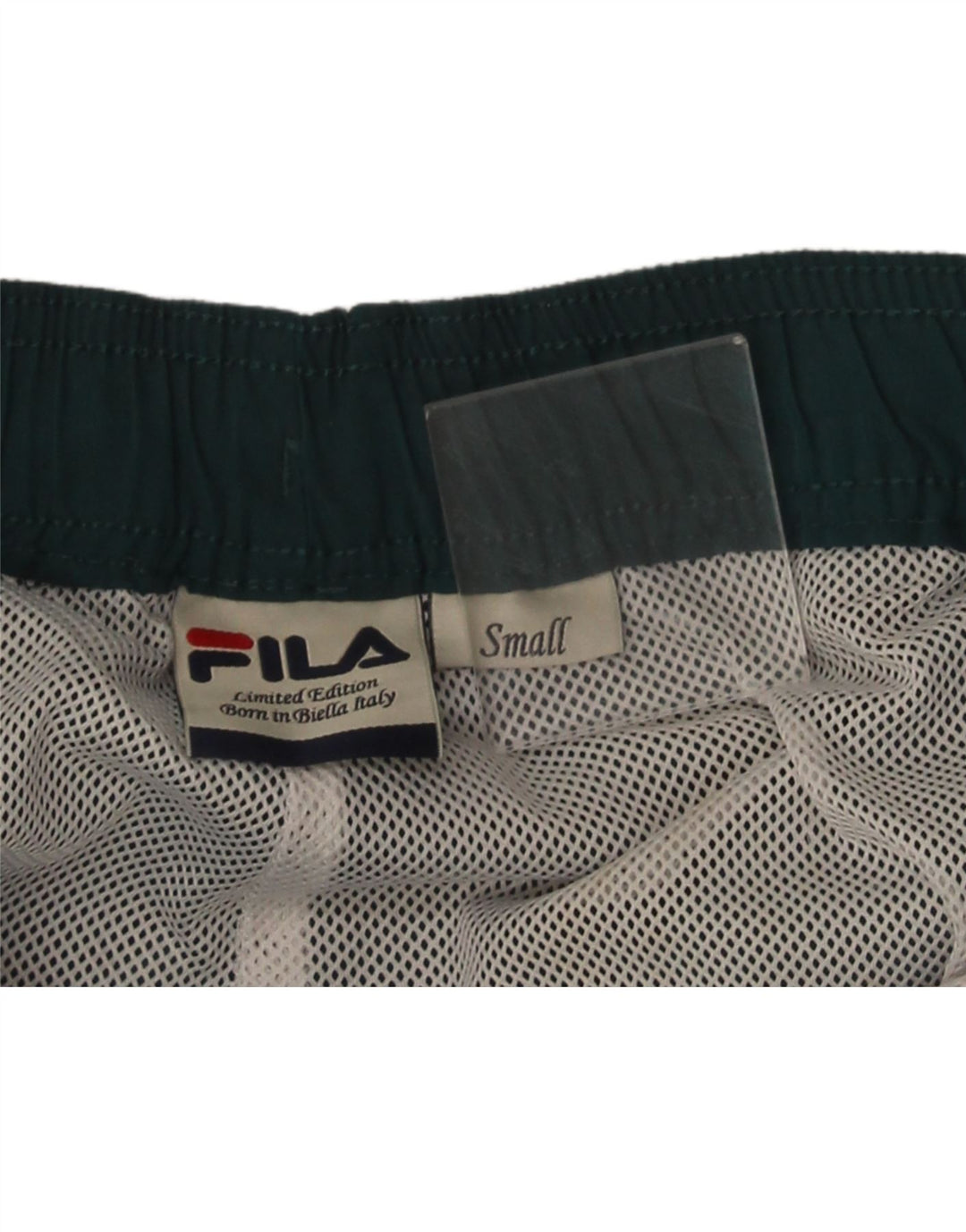 Fila Mens Swimming Shorts Small Green