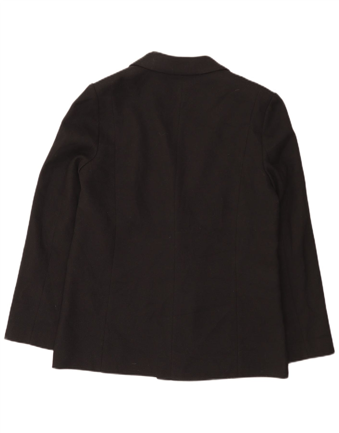 Oasis Womens 1 Button Blazer Jacket UK 16 Large Black Polyester