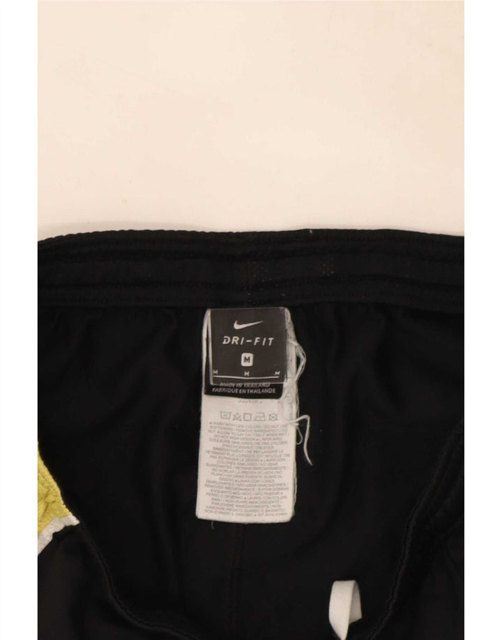 Pantaloncini sportivi Nike Dri Fit da uomo, colore nero medio, in poliestere color block