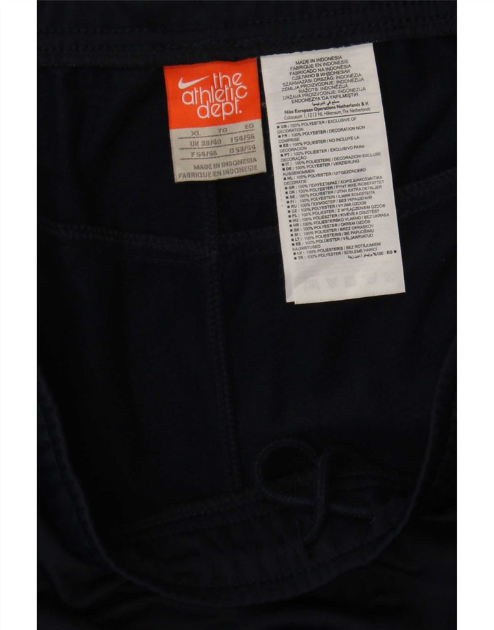 Pantaloni da tuta Nike da uomo XL in poliestere blu navy