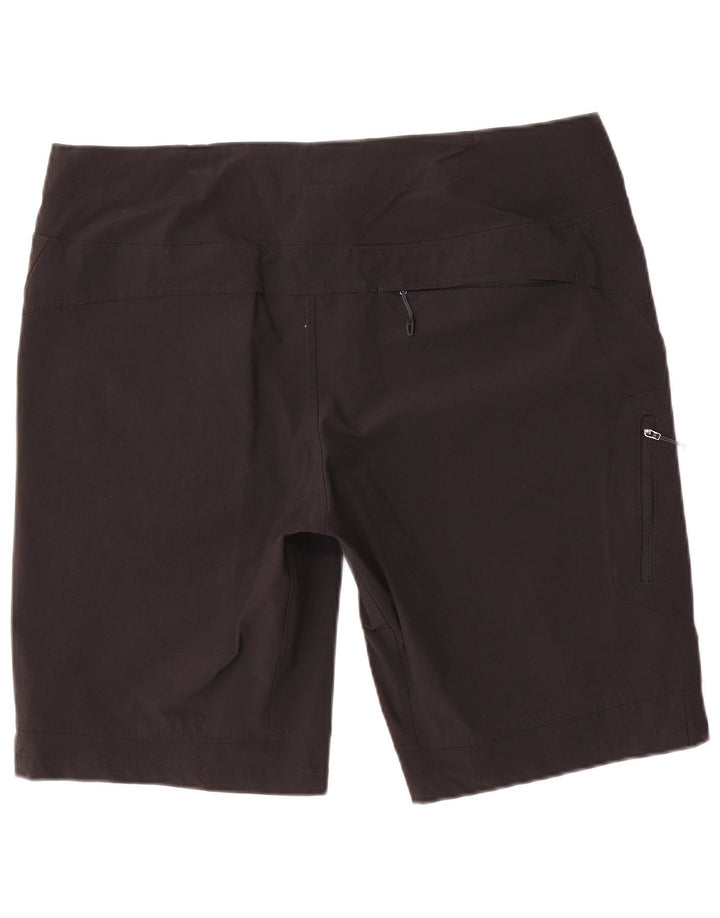 Adidas Mens Cargo Shorts W36 Large Black Nylon
