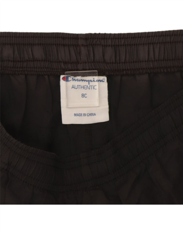 Champion Womens Sport Shorts UK 8 Small  Black Polyester