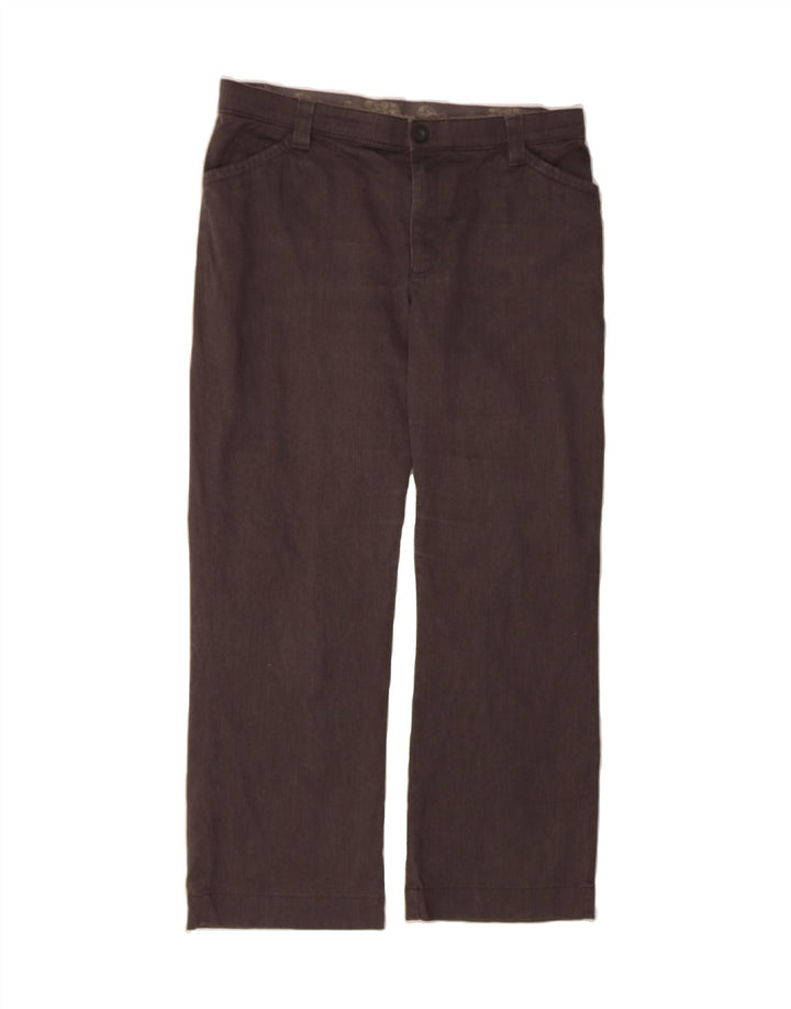 LEE Womens Straight Casual Trousers W36 L29 Grey Vintage Lee and Second-Hand Lee from Messina Hembry 