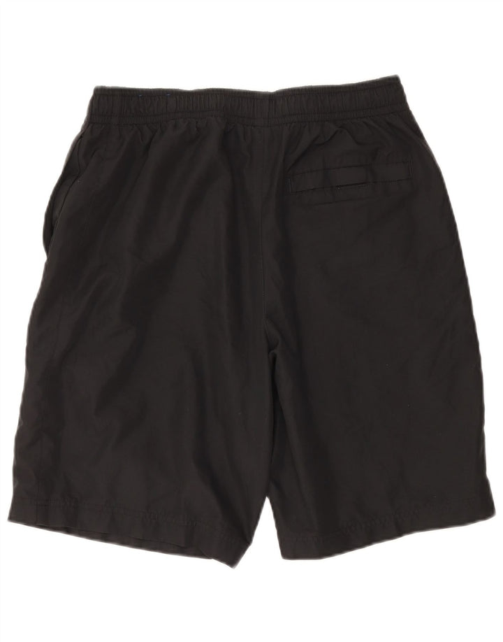 Pantaloncini da bagno Nike da uomo grandi in poliestere nero