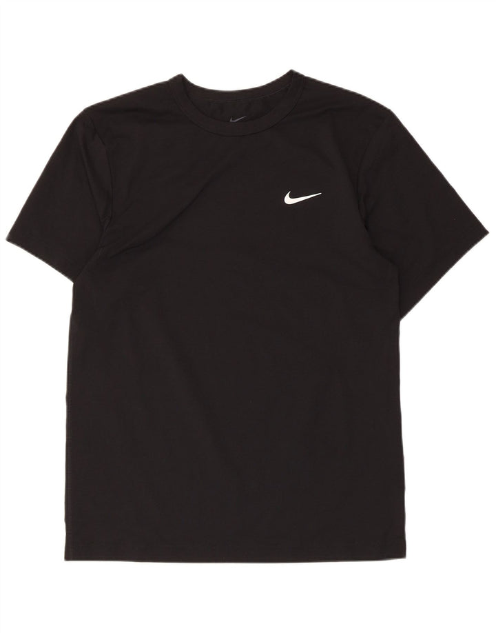 Nike Mens Dri Fit T-Shirt Top Small Black Polyester