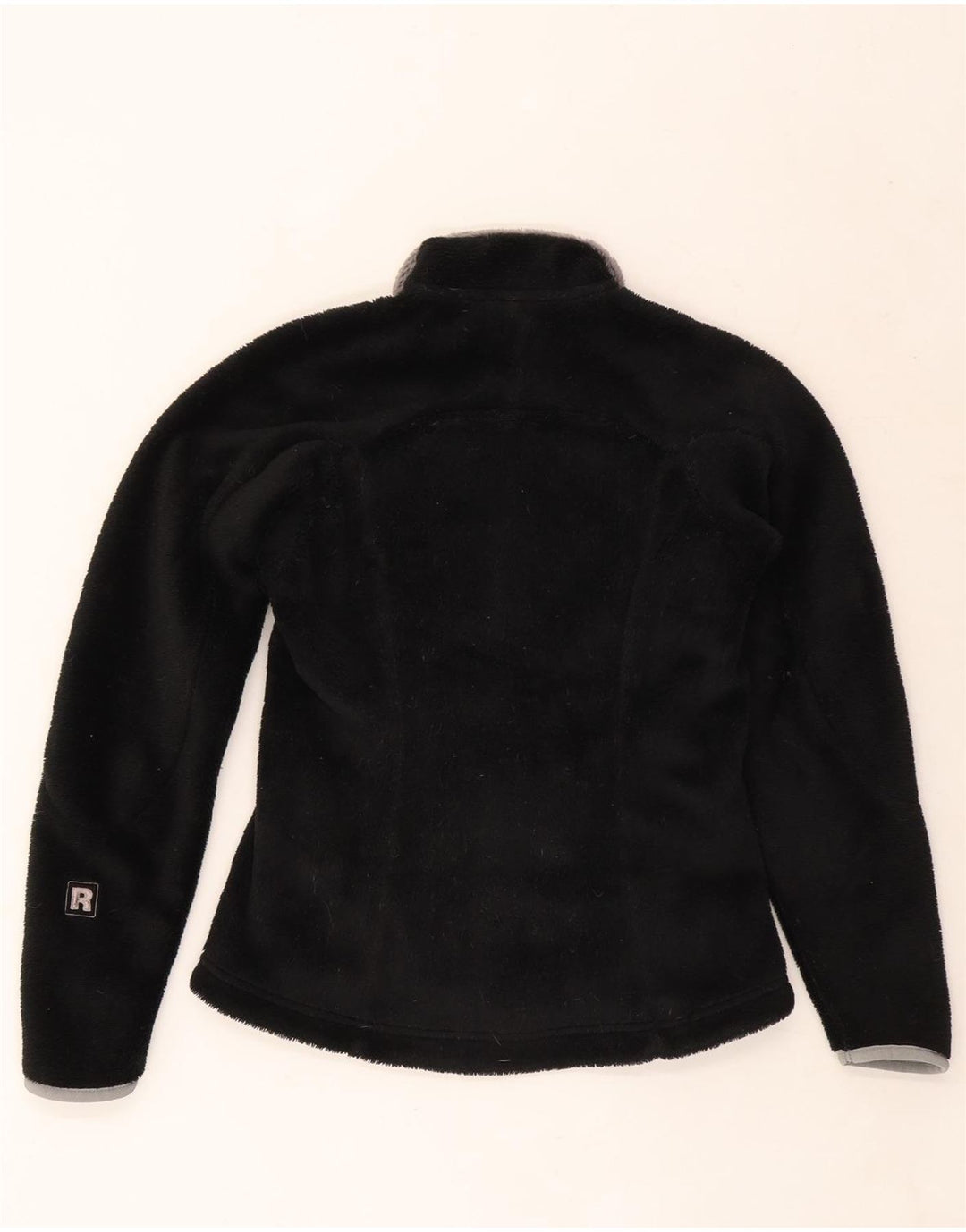 Patagonia Womens Fleece Jacket UK 6 XS Black Polyester