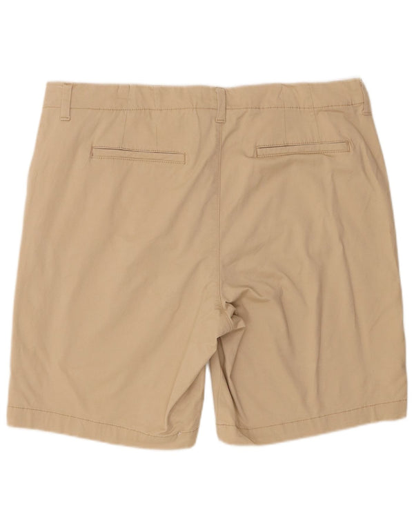 Lee Damen-Shorts mit mittelhohem Bund und normaler Passform, legere Shorts, US 18, 2XL, W38, beige Baumwolle