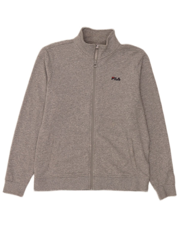 Fila Veste de survêtement pour femme UK 14 Gris moyen Coton