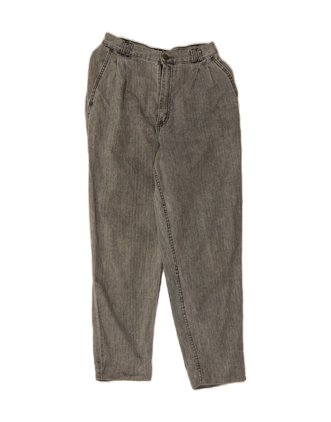 VINTAGE Womens Tapered Jeans W26 L27  Grey Vintage Vintage and Second-Hand Vintage from Messina Hembry 