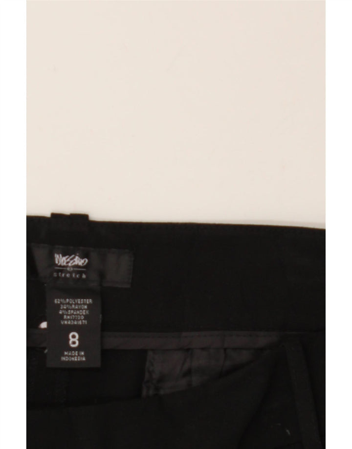 MOSSIMO Womens Straight Capri Trousers US 8 Medium W30 L20 Black Polyester Vintage Mossimo and Second-Hand Mossimo from Messina Hembry 