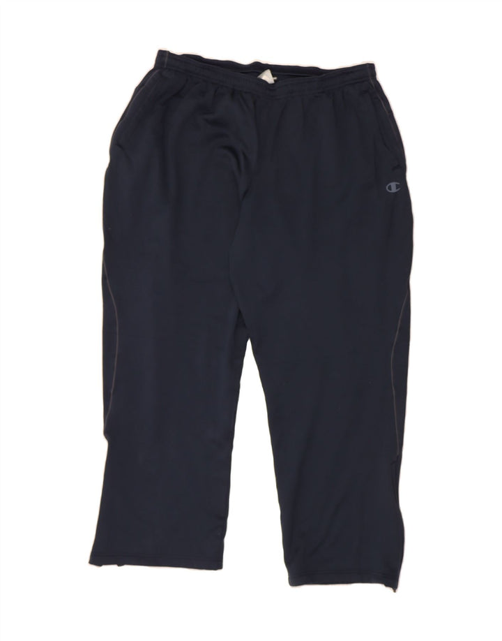 CHAMPION Mens Tracksuit Trousers 2XL Navy Blue Vintage Champion and Second-Hand Champion from Messina Hembry 