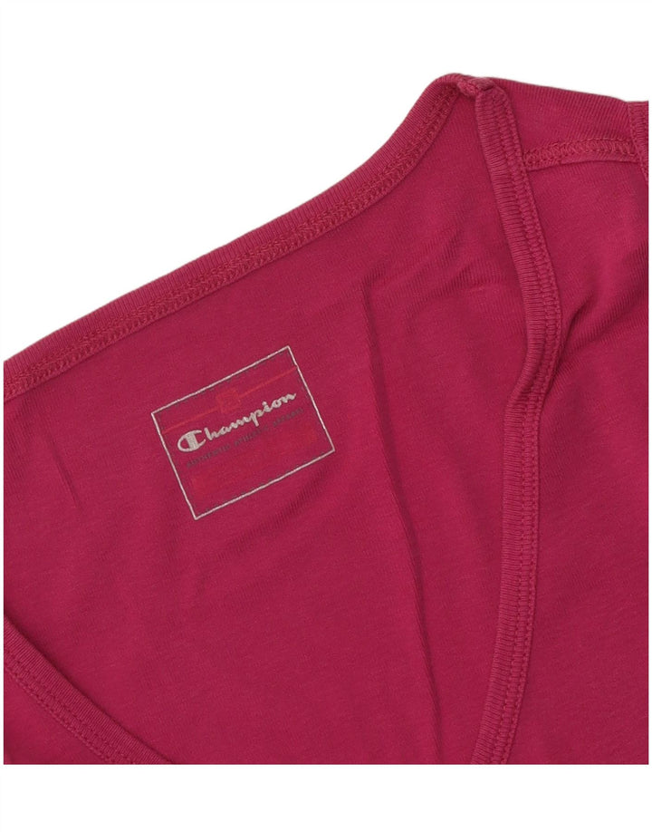 CHAMPION Womens Vest Top UK 10 Small Pink