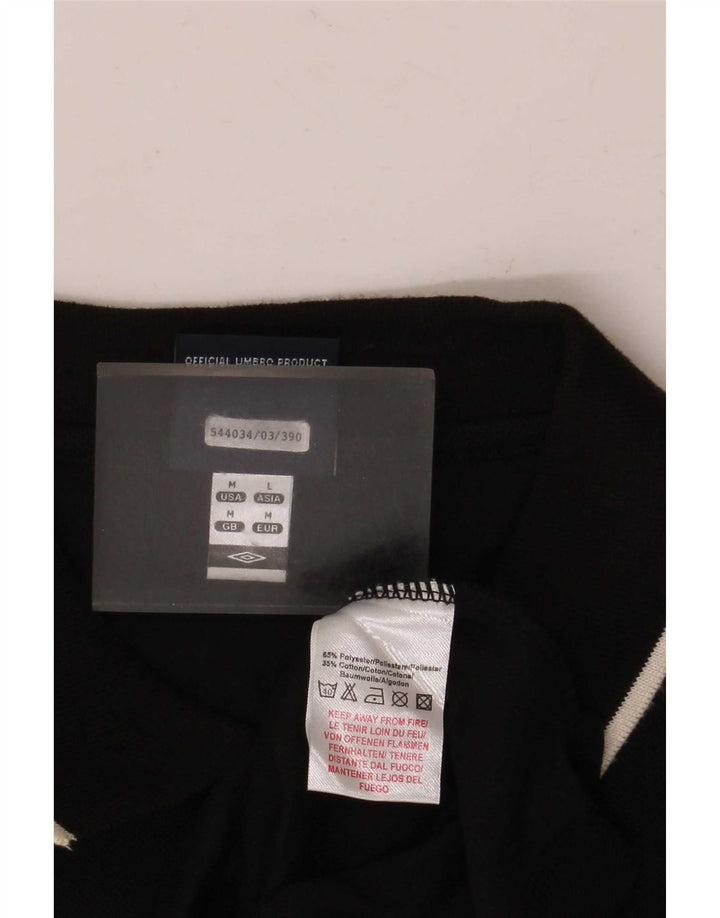 Umbro Herre Polo Shirt Medium Sort Polyester