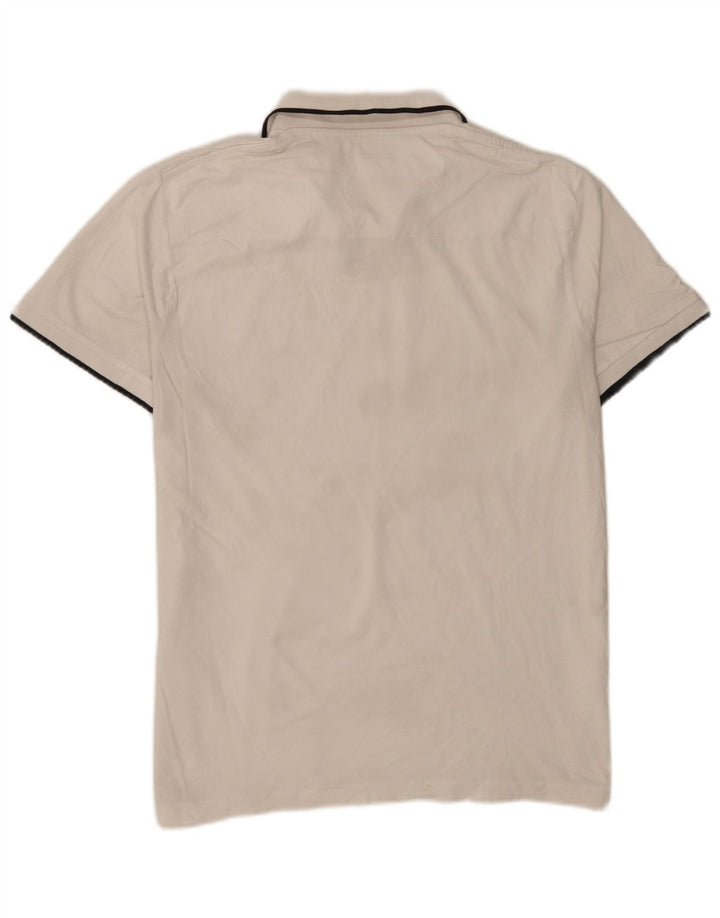 French Connection Mens Polo Shirt XL White