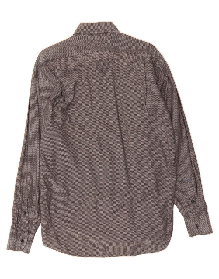 JOOP Mens Shirt Size 15 38 Medium Grey Check Vintage Joop and Second-Hand Joop from Messina Hembry 