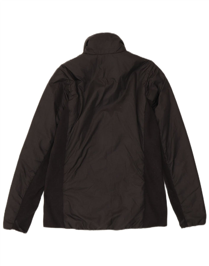 Helly Hansen Womens Padded Jacket UK 10 Small Black Colourblock Polyester