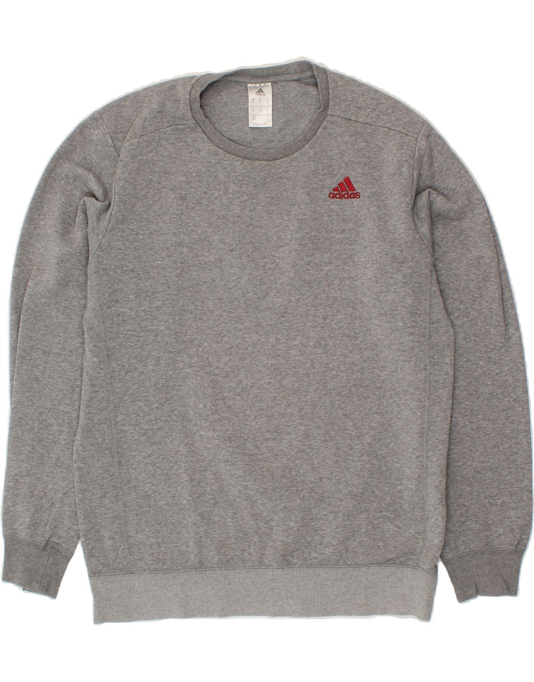 ADIDAS Mens Sweatshirt Jumper Medium Grey Cotton Vintage Adidas and Second-Hand Adidas from Messina Hembry 