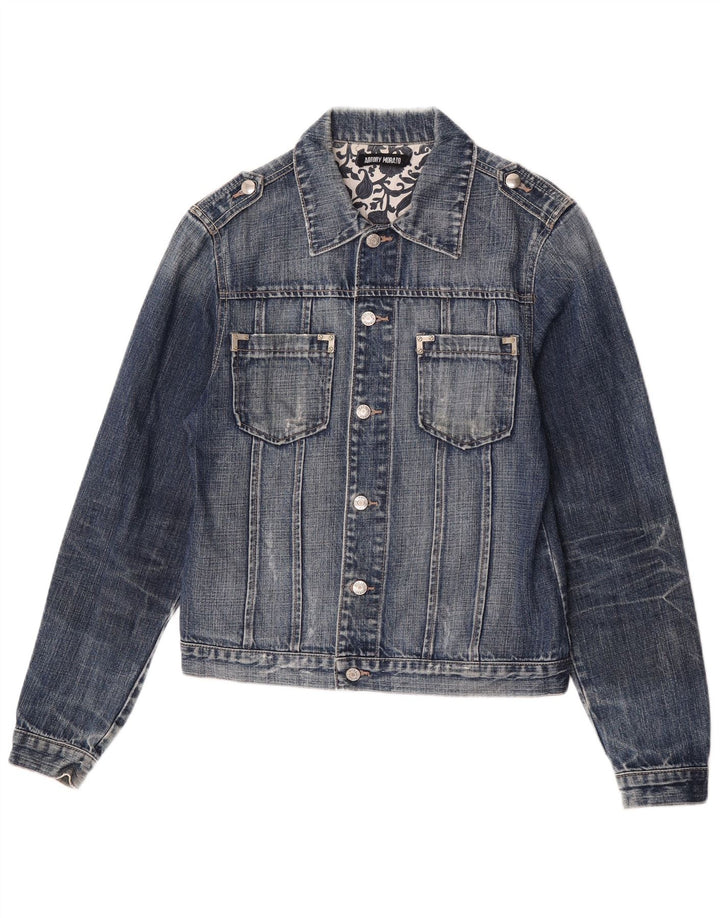 Antony Morato Womens Denim Jacket IT 44 Medium Blue
