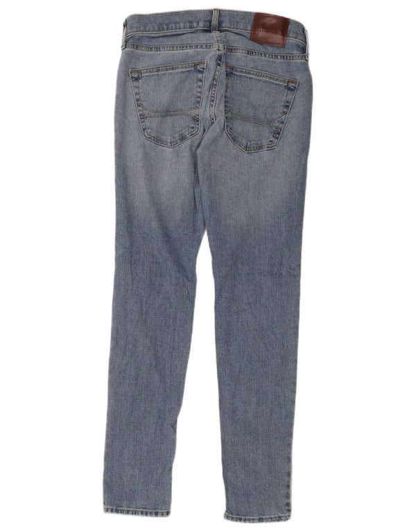 Hollister Mens Skinny Jeans W28 L30 kék pamut