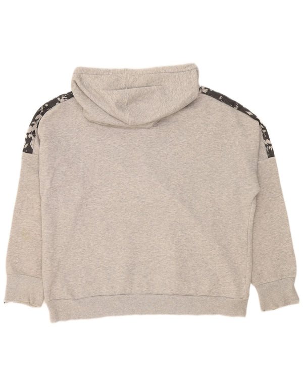 Pulover Puma Graphic Oversized Hoodie pentru femei UK 16 Mare Camuflaj gri