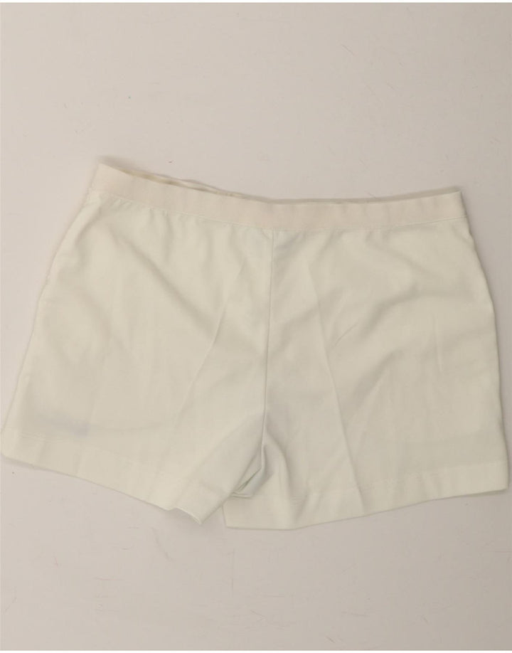 REEBOK Womens Chino Shorts XL W36 White Polyester Vintage Reebok and Second-Hand Reebok from Messina Hembry 