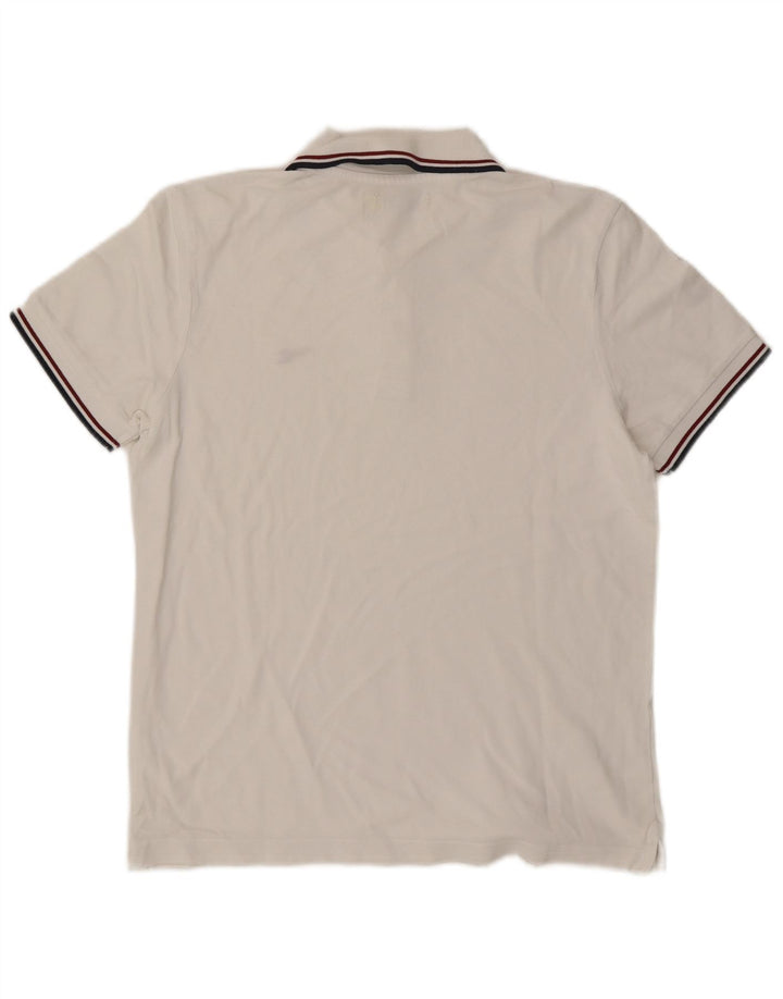 Męska koszulka polo Diadora, mała, biała