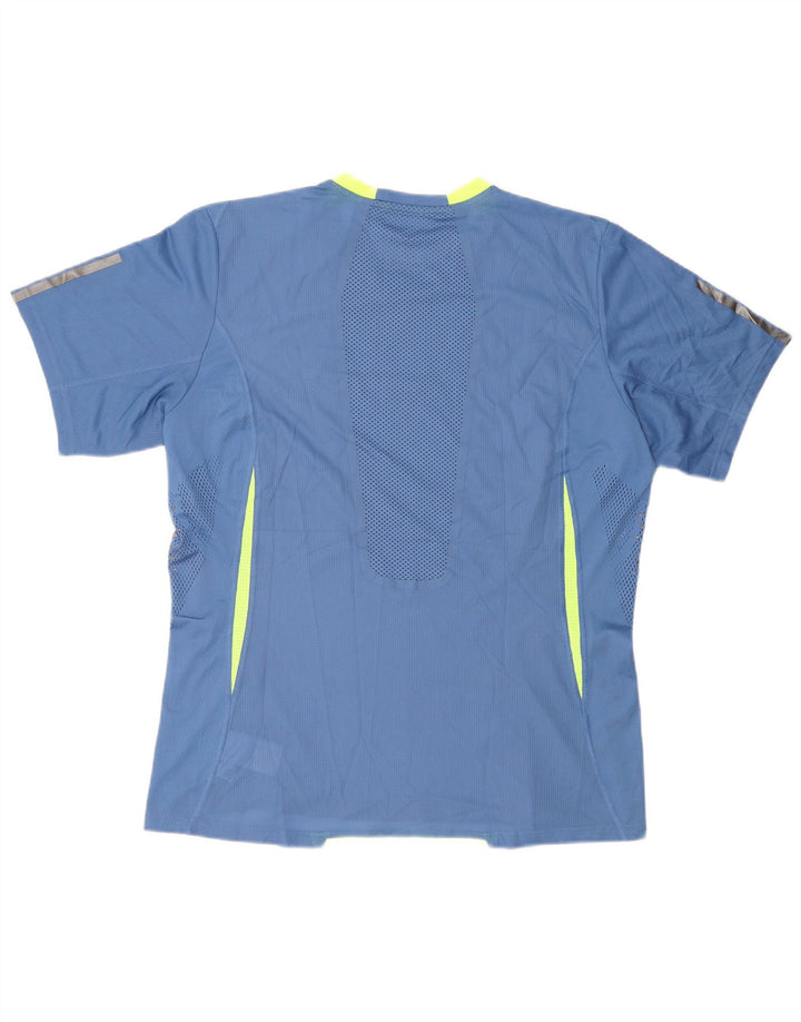 ADIDAS Mens Clima 365 T-Shirt Top XL Blue Polyester