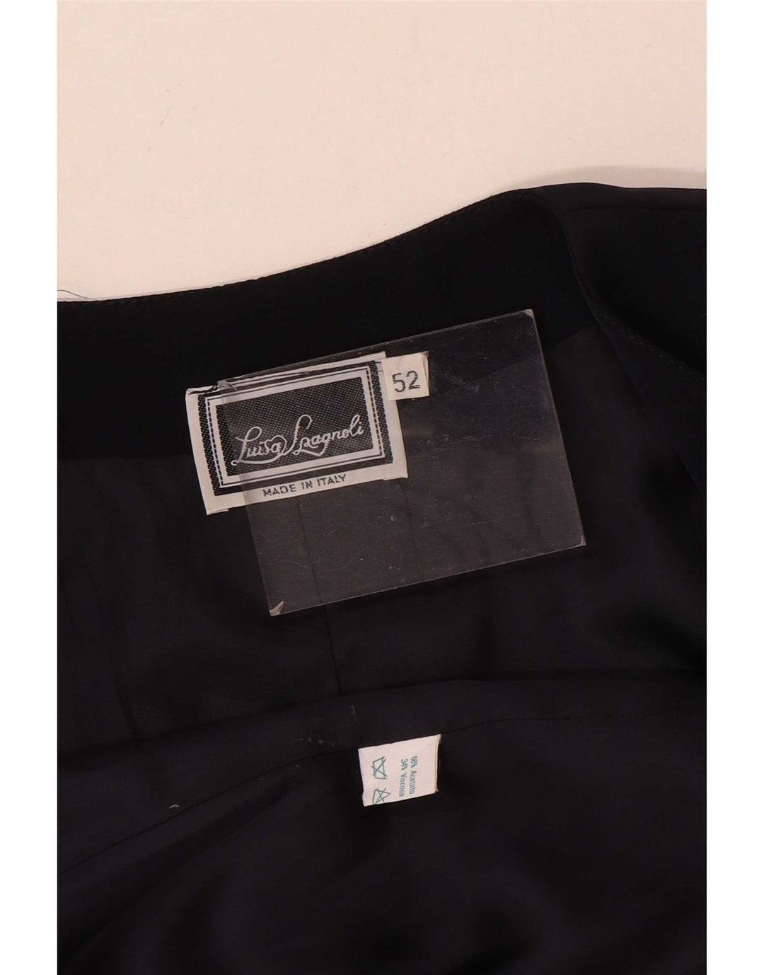 Jachetă blazer deschisă pentru femei Luisa Spagnoli IT 52 2XL Acetat bleumarin