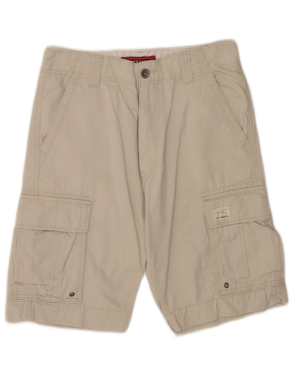 Pantaloncini cargo da uomo Levi's W32 in cotone beige
