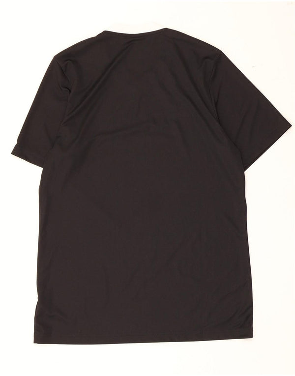 Adidas Herre Aeroready T-Shirt Top Stor Sort Colourblock