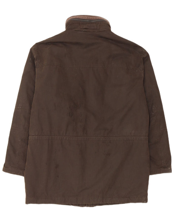 Pierre Cardin Veste matelassée homme IT 48 coton marron moyen