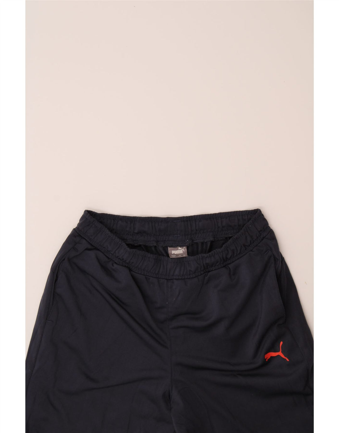 PUMA Boys Tracksuit Trousers 11-12 Years  Navy Blue Polyester Vintage Puma and Second-Hand Puma from Messina Hembry 