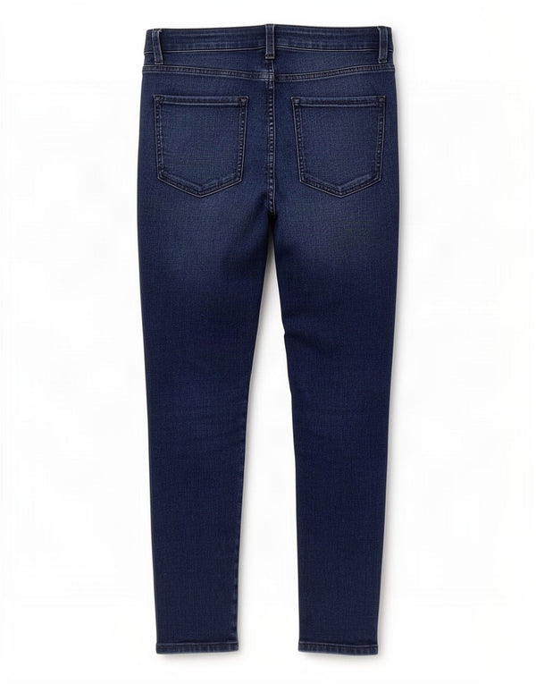 Marks & Spencer Donna The Ivy Skinny Jeans UK 14 Large W32 L26 Cotone blu
