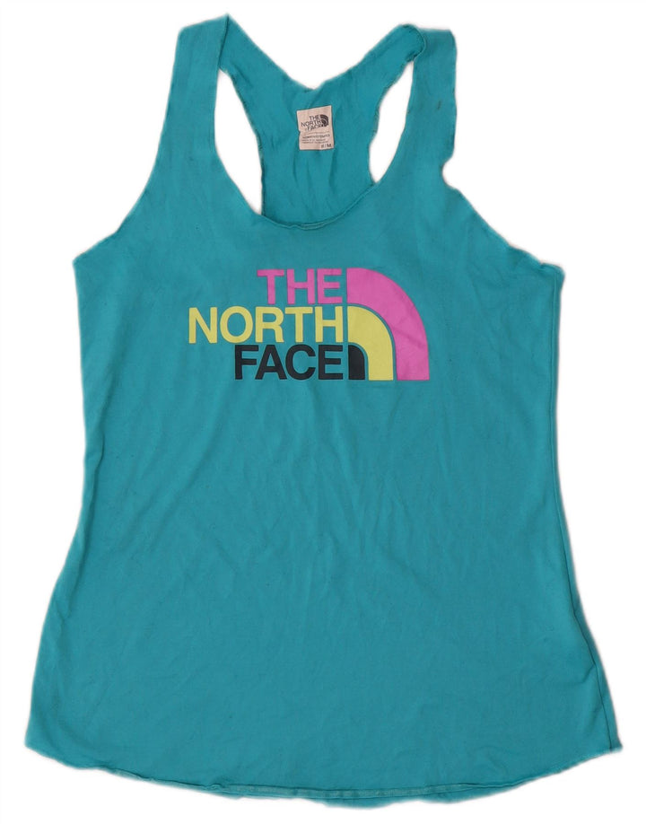 Canotta grafica da donna The North Face UK 12 Poliestere blu medio